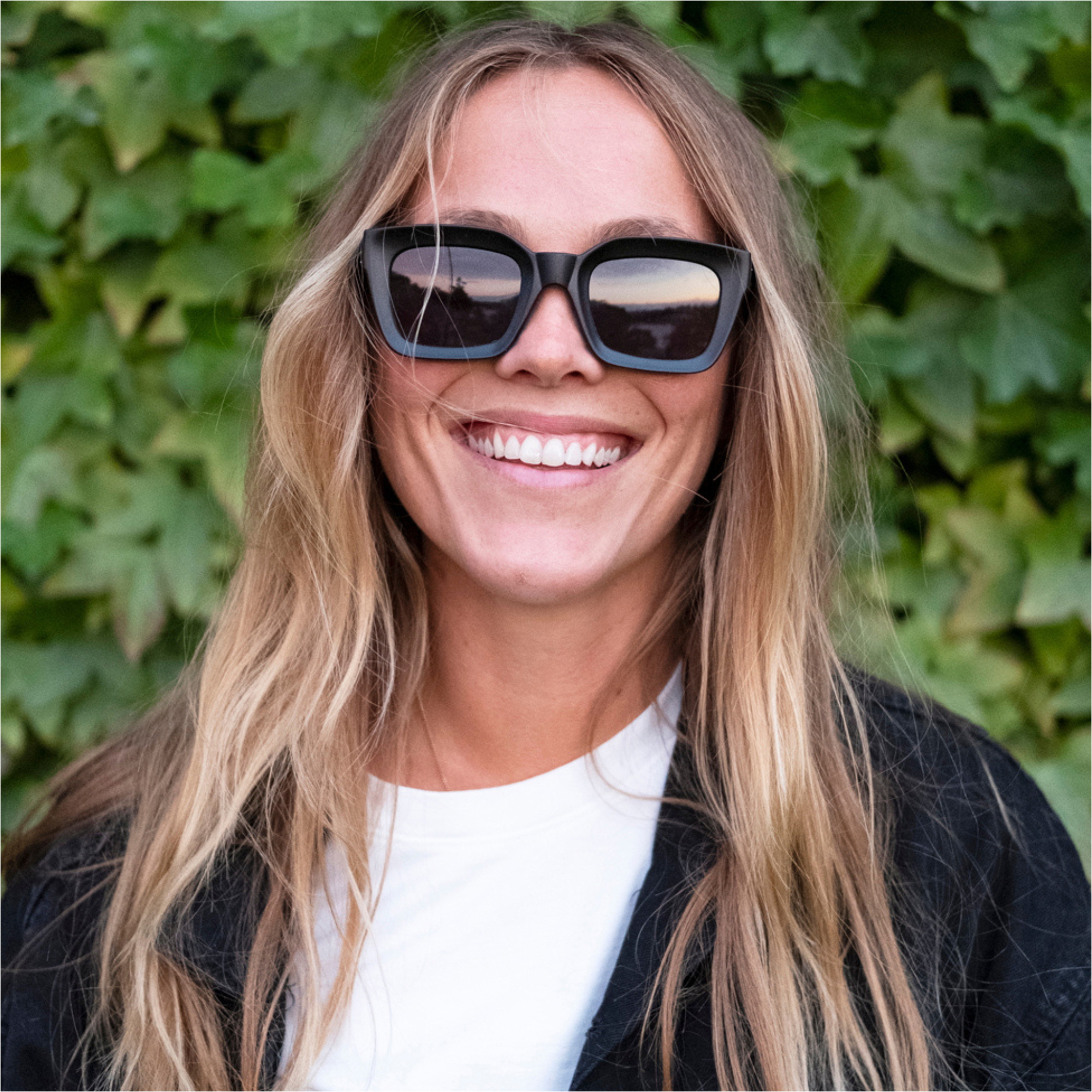 2026 CHPO Sunglasses Anna 16132RR - Matte Black / Black